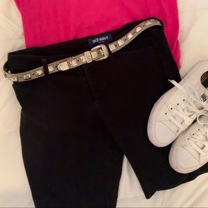 Old Navy cotton twill shorts - black